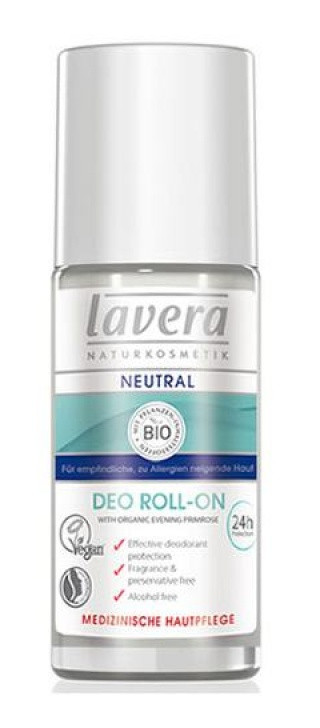 Lavera Neutral Deo Roll-On Mit Bio-Nachtkerze, 6x50 Ml – Langanhaltender Schutz Für Sensible Haut