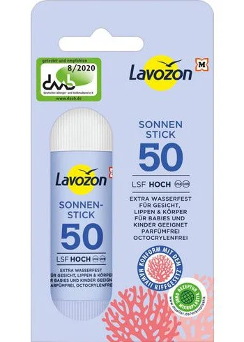 Lavozon Sonnenstick LSF 50 Octocrylenfrei