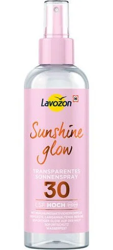 Lavozon Sunshine Glow Transparentes Sonnenspray LSF 30