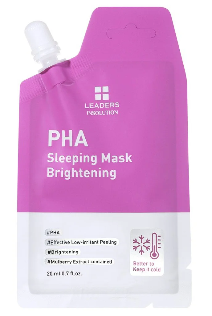 Mặt nạ Leaders Insolution PHA Sleeping Mask Brightening