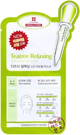LEADERS TEA TREE RELAXING MASK