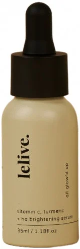 Lelive All Glow'd Up | Vitamin C, Turmeric + Hyaluronic Acid Brightening Serum