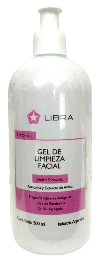 Libra Cosmetica Gel De Limpieza Facial Pieles Sensibles