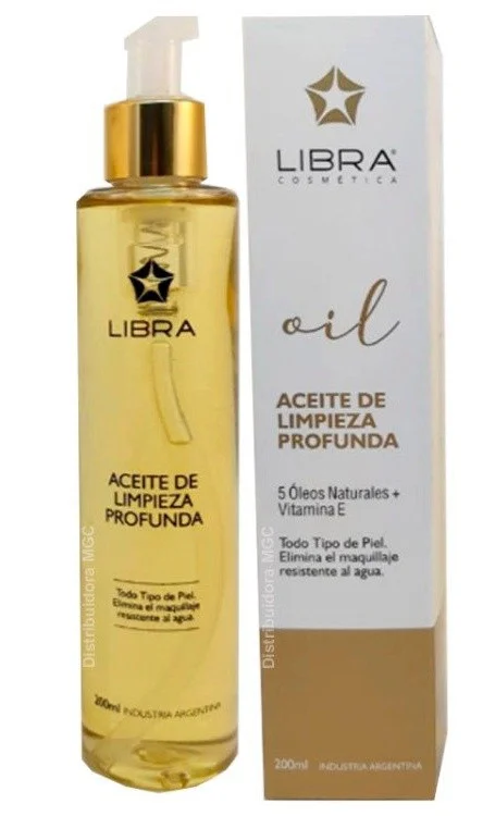 Libra Cosmetica Oil Aceite De Limpieza Profunda