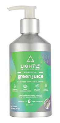 Light Up Beauty Green Juice Superfood Brightening Face Cleanse