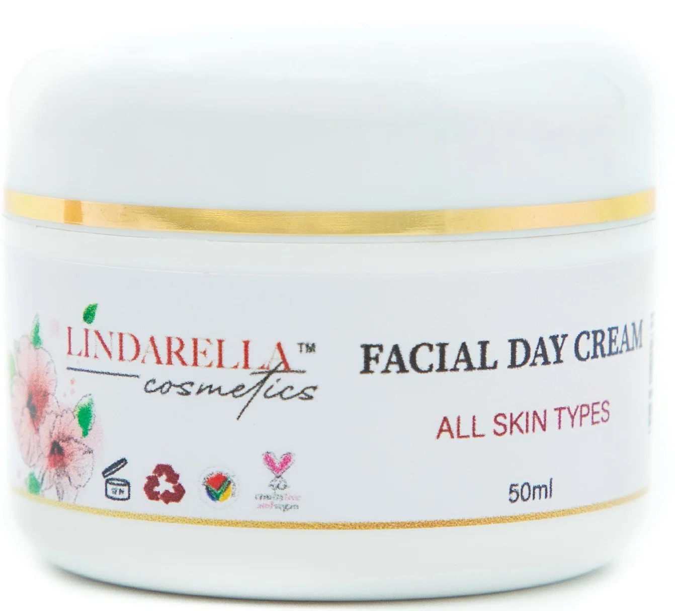 Lindarella Cosmetics Hibiscus Facial Day Cream