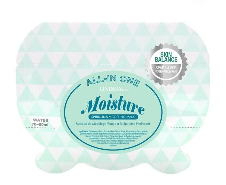 LINDSAY Moisture Spirulina Modelling Rubber Mask
