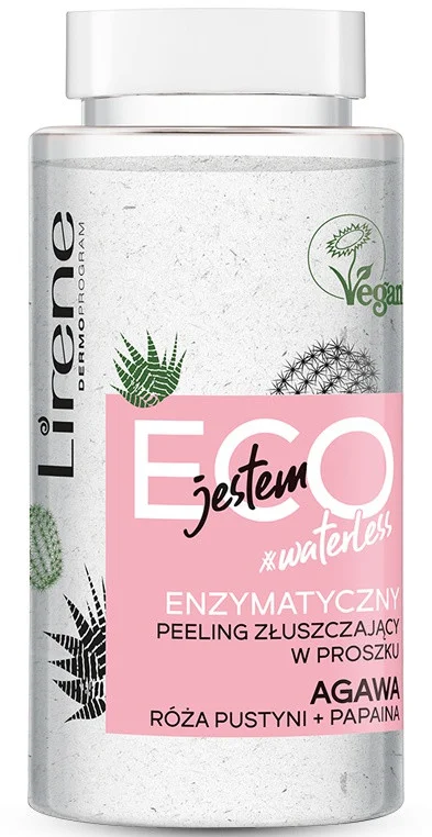 Lirene Jestem Eco Waterless Enzymatic Exfoliating Peeling Powder