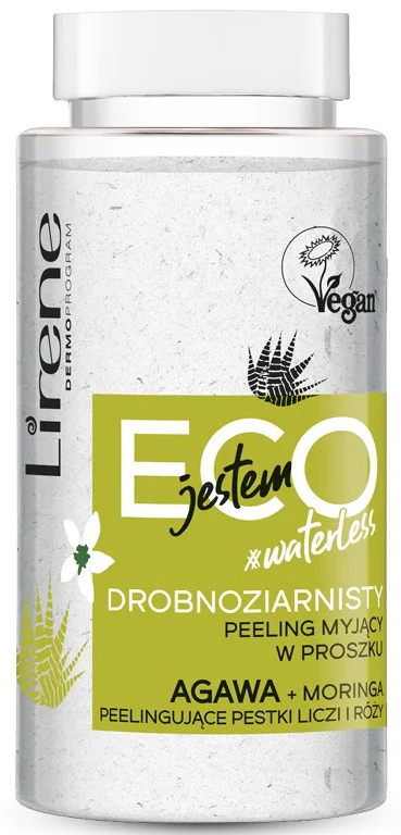 Phấn phủ Lirene Jestem Eco Waterless Fine Grained Peeling Cleansing Powder