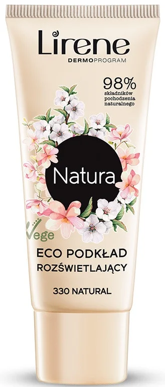 Kem nền Lirene Natura Eco Illuminating Foundation