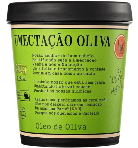 Lola Cosmetics Umectação Oliva Máscara