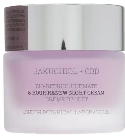 London Botanical Laboratories Bakuchiol + Cbd Bio-Retinol Ultimate 8-Hour Renew Night Cream