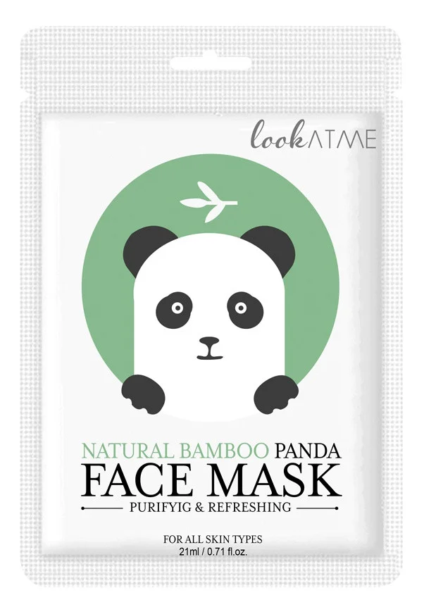 Mặt nạ Lookatme Natural Bamboo Panda Face Mask