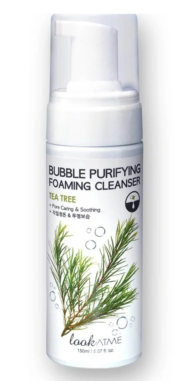 Sữa rửa mặt Look At Me Bubble Purifying Foaming Cleanser Tea Tree