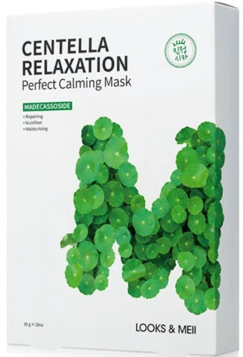 LOOKS & MEII Centella Relaxation Calming Mask