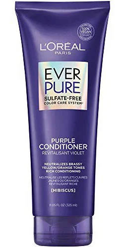 Dầu xả L'Oreal Everpure Sulfate Free Brass Toning Purple Conditioner