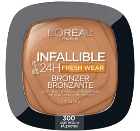 Phấn tạo khối tối L'Oreal Infallible 24h Fresh Wear Soft Matte Bronzer