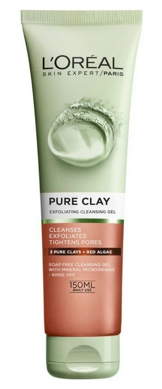 L'Oreal L'OrealL Paris Pure Clay Exfoliating Gel Wash