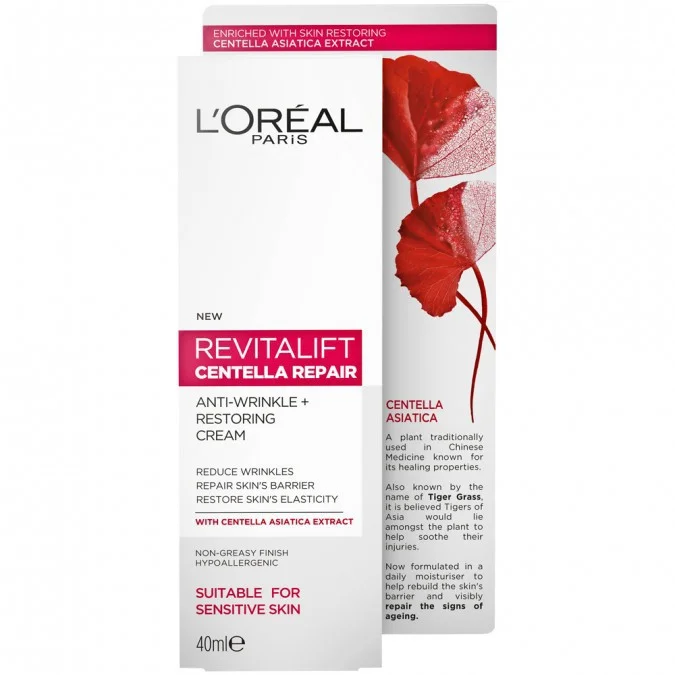 Kem phục hồi da L'Oreal Paris Revitalift Centella Repair Cream