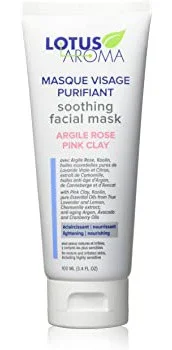 Lotus Aroma Soothing Facial Mask Pink Clay