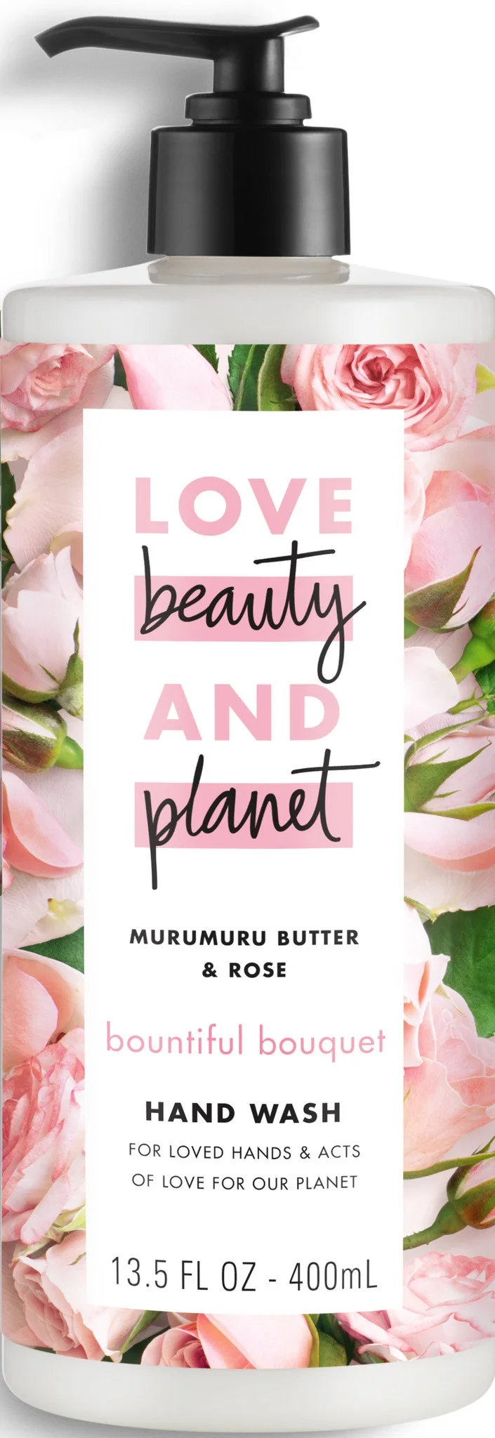 Sữa dưỡng Love Beauty and Planet Love Beauty & Planet Natural Murumuru Butter & Rose Glow Body Lotion