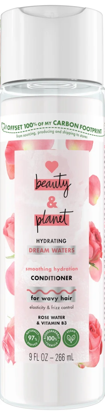 Love Beauty and Planet Rose Water & Vitamin B3 Wavy Hair Deep Hydration Conditioner