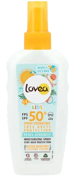 Dưỡng ẩm Lovea Kids Sun Moisturizing Spray SPF50 Bio