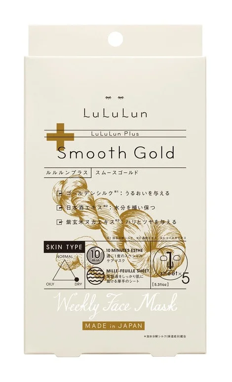 Mặt nạ Lululun Plus Mask Smooth Gold