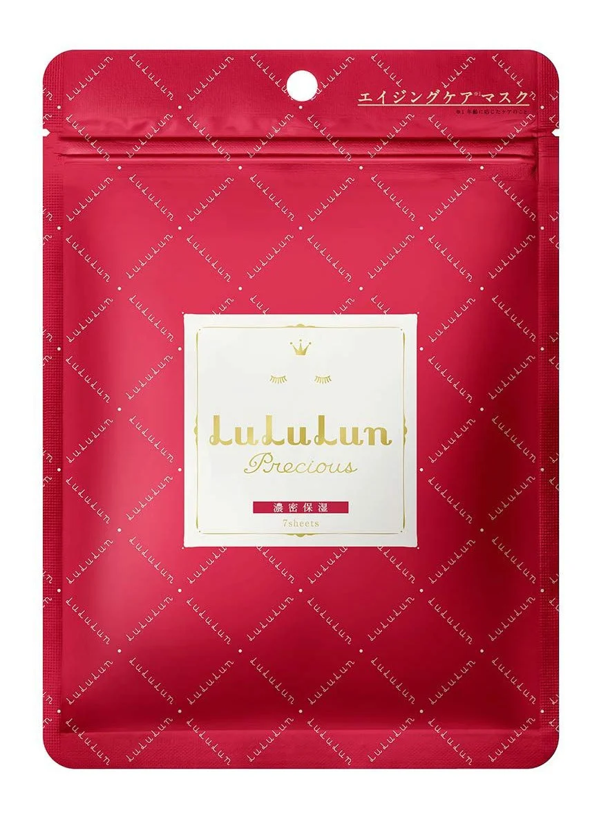 Lululun Precious Red Face Mask