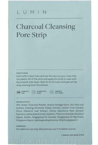 Lumin Charcoal Cleansing Pore Strip