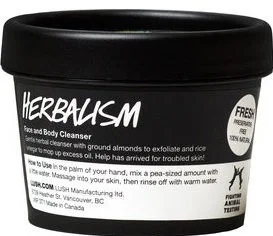 LUSH Herbalism Face And Body Cleanser