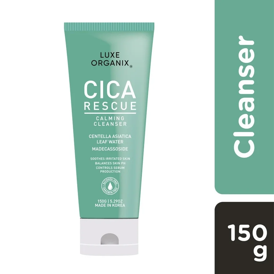 Luxe Organix Cica Rescue Calming Cleanser