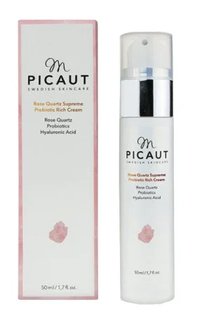 M Picaut Rose Quartz Supreme Probiotic Rich Cream