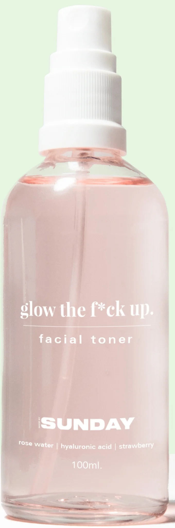 Nước hoa hồng Made by Sunday Glow The F*ck Up Toner