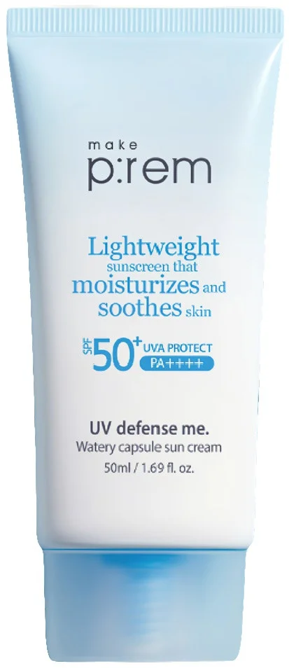 Kem chống nắng make p:rem UV Defense Me Watery Capsule Sun Cream