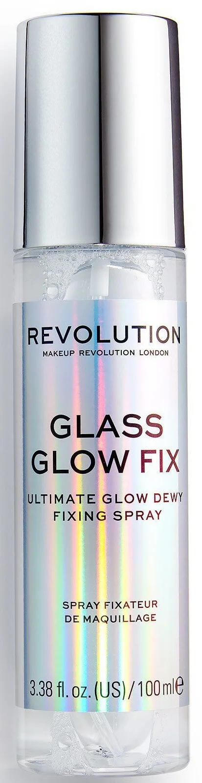 Xịt định hình Makeup Revolution Glass Glow Fix Setting Spray