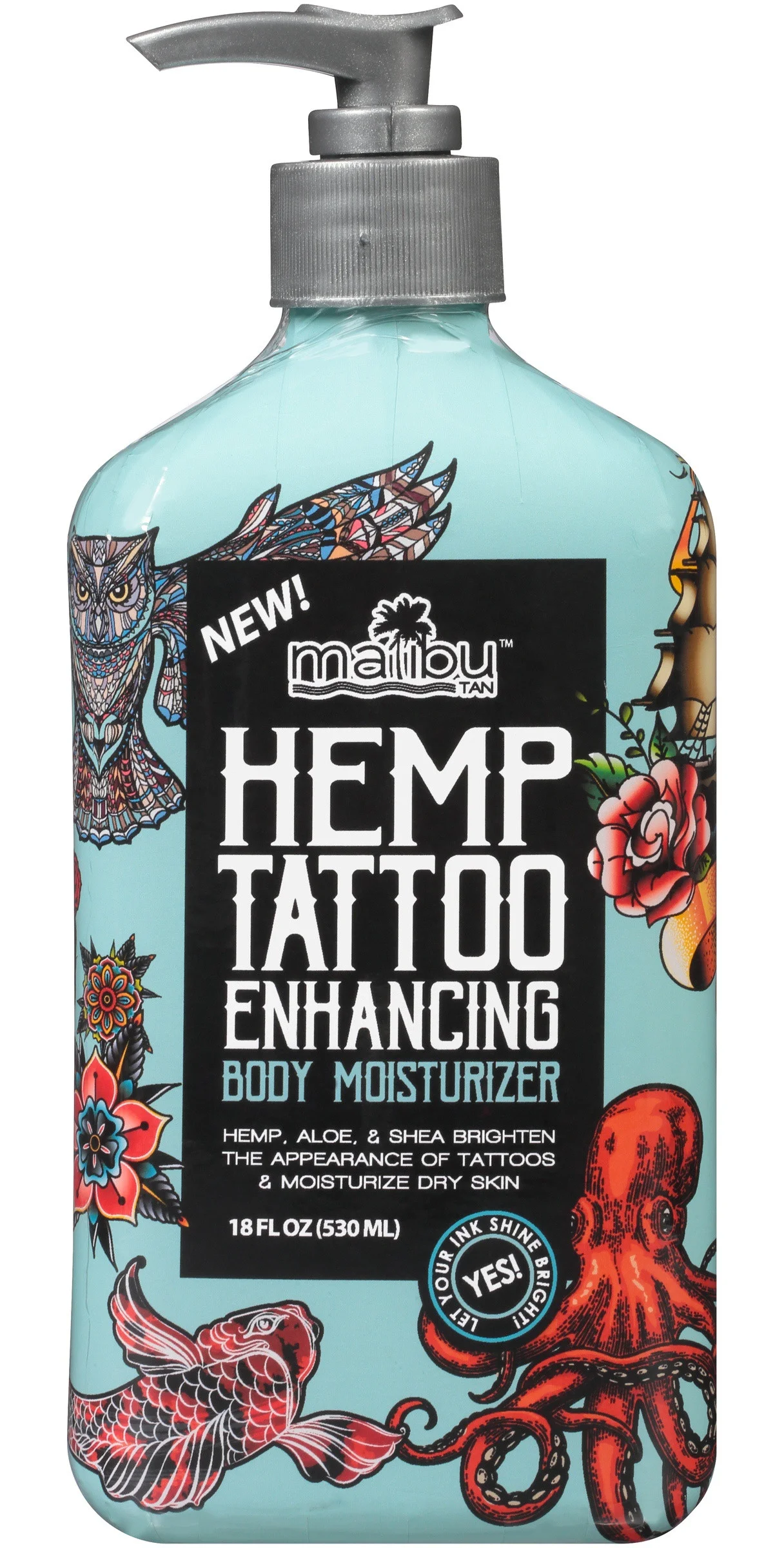 Kem dưỡng ẩm Malibu Hemp Tattoo Enhancing Body Moisturizer