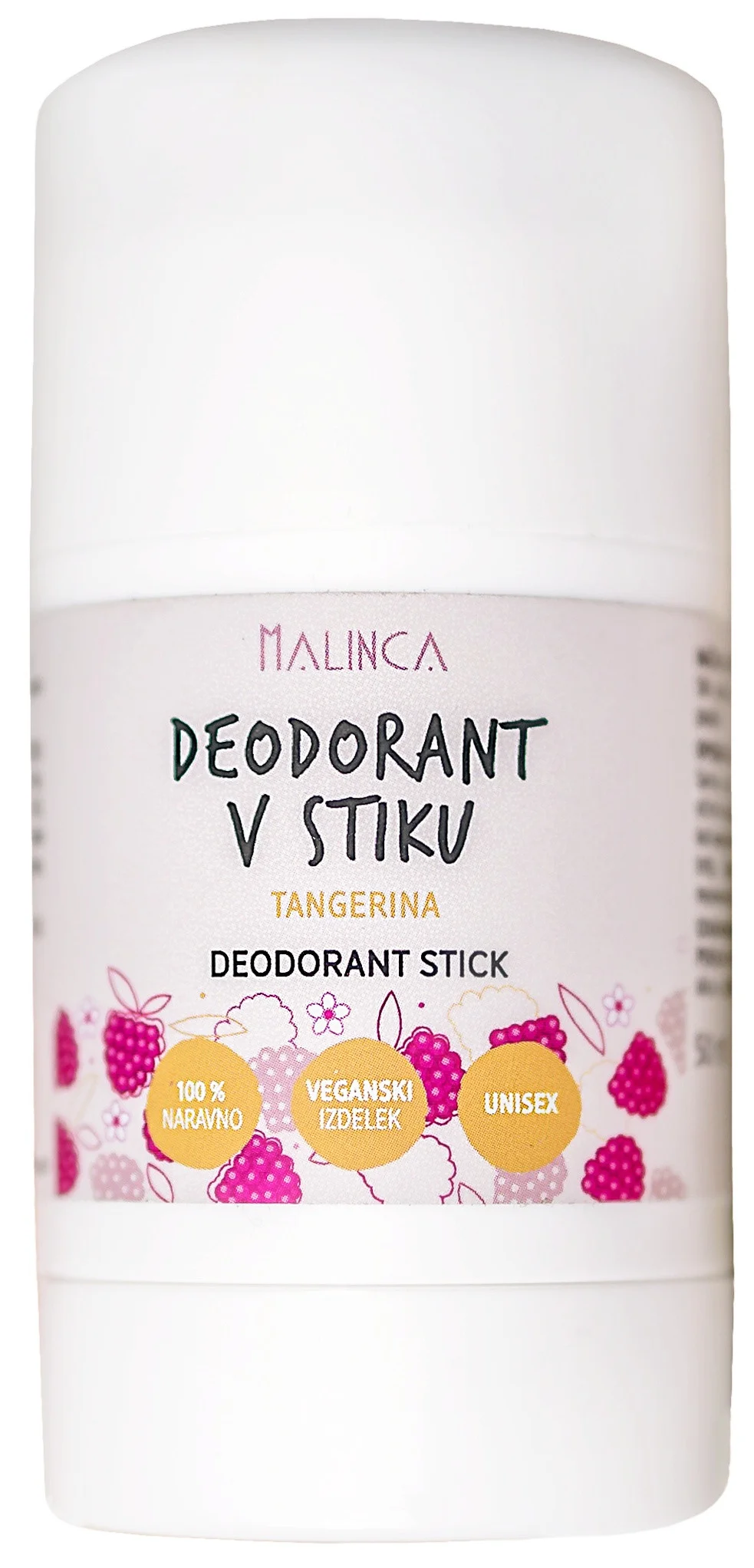 Malinca Natural Deodorant Tangerine