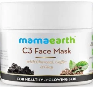 Mặt nạ Mamaearth C3 Face Mask With Charcoal, Coffee & Clay