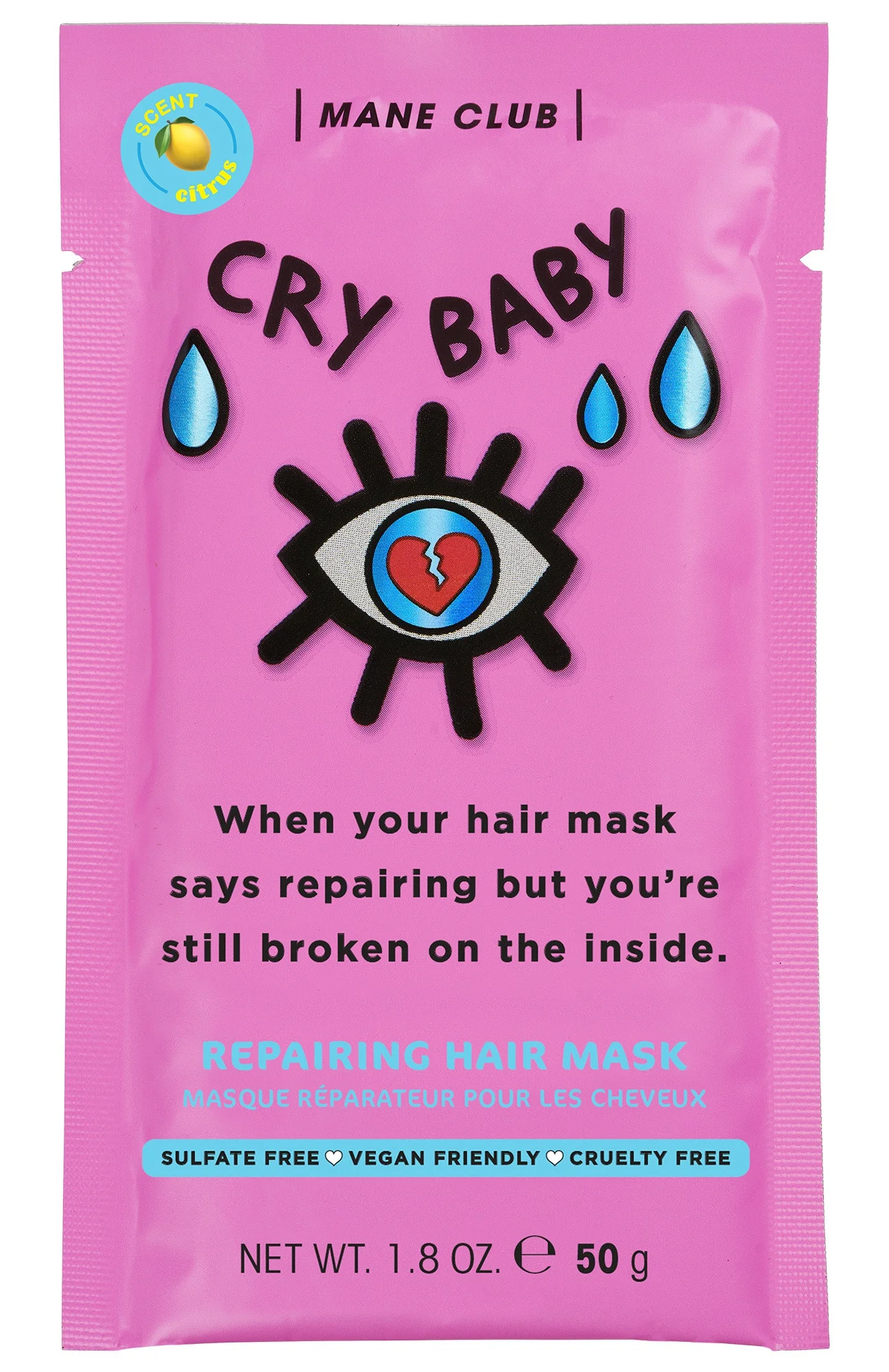 Mặt nạ ủ tóc Mane Club Cry Baby Repairing Hair Mask