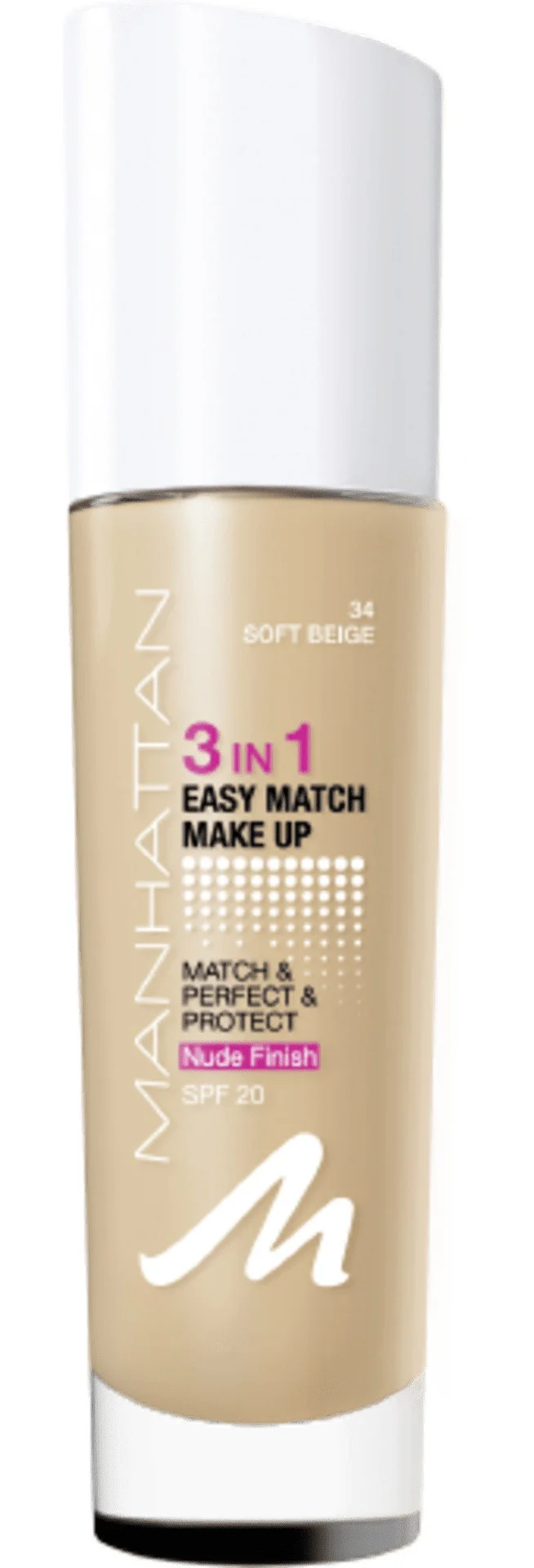 Manhattan 3 In 1 Easy Match Make Up