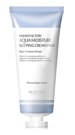 MANYO FACTORY Aqua Moisture Sleeping Cream Pack