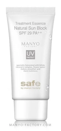 MANYO FACTORY Treatment Essence Natural Sunblock Spf 29 Pa++