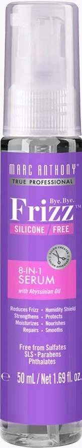 Dầu dưỡng tóc Marc Anthony Bye Bye Frizz Silicone Free 8 In 1 Hair Serum With Abyssinian Oil