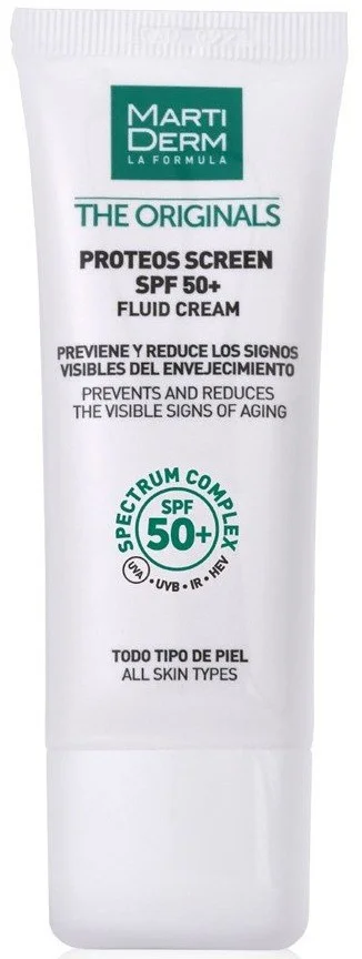 Kem Chống Nắng MartiDerm The Originals Proteos Screen SPF50+ Fluid Cream