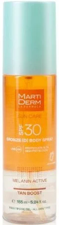 Xịt chống nắng MARTIDERM SPF30 Bronze [d] Body Spray