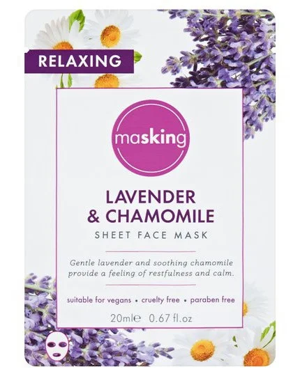 Mặt nạ masking Lavender And Chamomile Sheet Mask