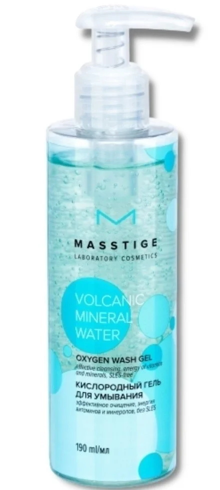 masstige Кислородный Гель Для Умывания Volcanic Mineral Water