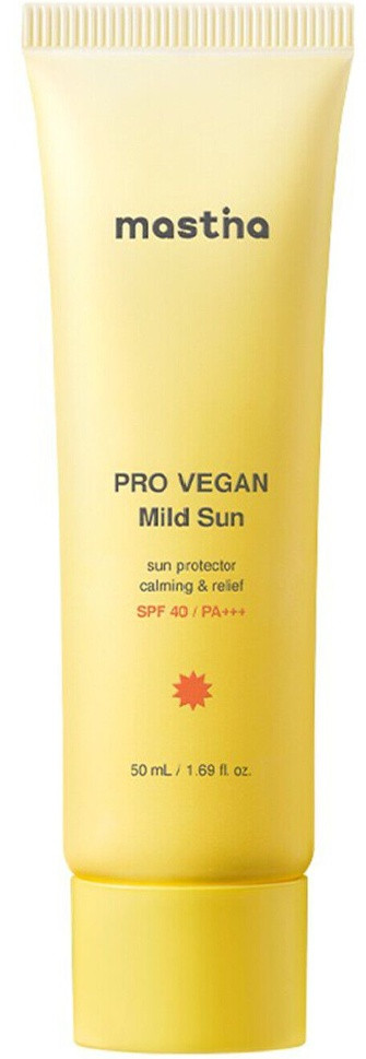 Full ingredients list mastina Pro Vegan Mild Sun SPF50+