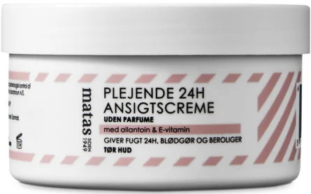 Matas Plejende 24H Ansigtscreme Til Tør Hud
